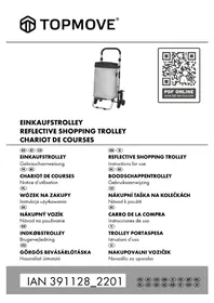 Notice Topmove IAN 391128 Chariot de courses