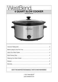WestBend 87156 - Saucepan