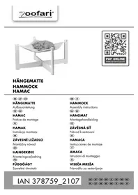 Notice ZOOFARI IAN 378759 Accessoire pour animaux