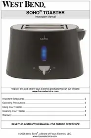 WestBend SHTR100 - Toaster