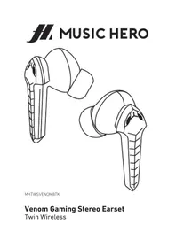 Notice Music Hero VENOM GAMING Écouteurs sans fil