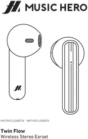 Notice Music Hero TWIN FLOW Bouchon d'oreille
