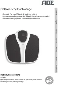 Notice ADE M316600 Balance