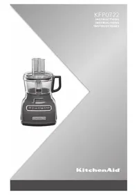Notice KITCHENAID KFP0722ER Robot de cuisine