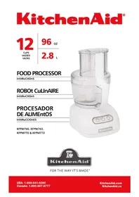 KITCHENAID KFPW760WH - Procesador de alimentos