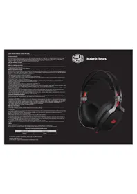 Notice COOLER MASTER MASTERPULSE PRO Ecouteur