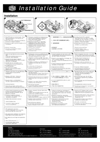 Notice COOLER MASTER X DREAM 4 Processeur