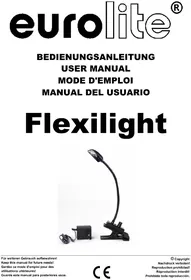 Notice Eurolite FLEXILIGHT Lampe