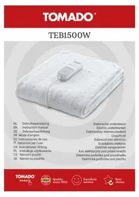 Notice Tomado TEB1500W Heizdecke/-kissen