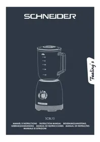 Notice SCHNEIDER SCBL15 Blender
