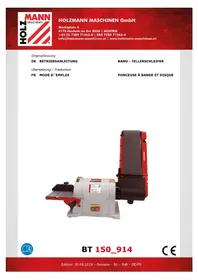 Notice Holzmann BT 150_914 Broyeur