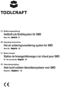 Notice Toolcraft ZD8908 Lasapparaat