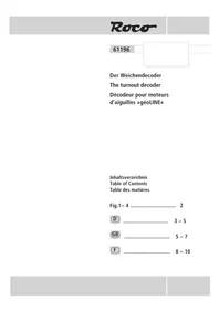 Notice Roco 61196 Décodeur numérique