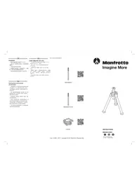 Notice MANFROTTO MBASECONVRUS Trépied