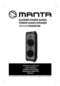 Notice Manta SPK5450 Système de karaoké