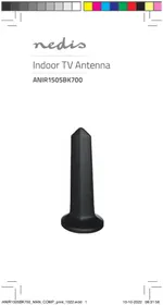 Notice NEDIS ANIR1505BK700 Κεραία TV