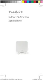 Notice NEDIS ANIR2502BK700 TV-antenni