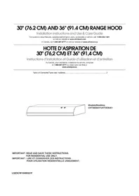 KITCHENAID UXT3030AYW - Hotte
