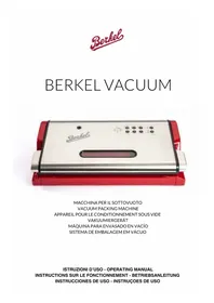 Notice Berkel VACUUM Appareil de mise sous vide