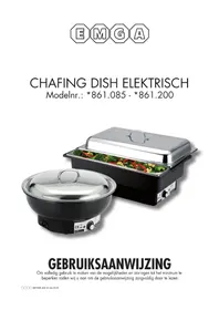 Notice Emga 861085 Appareil de maintien au chaud électrique