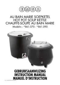 Notice Emga 861070 Appareil à soupe