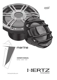 Notice Hertz MARINE HMX 6.5 SLDG Haut-parleur