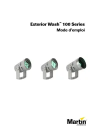 Notice MARTIN EXTERIOR WASH 100 Éclairage