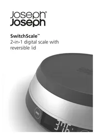 Notice Joseph Joseph SWITCHSCALE Balances de cuisine