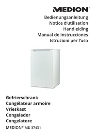 Notice MEDION MD 37431 Gefrierschrank