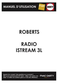 Notice ROBERTS ISTREAM 3L Radio