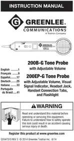 Notice Tempo 701KG équipements de mesure