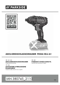 Notice PARKSIDE IAN 380745 Perceuse