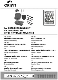 Notice CRIVIT IAN 379769 Accessoires de nettoyage
