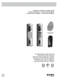 Notice Vimar ELVOX 12A3 Access Control System