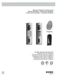 Notice Vimar ELVOX 12AD Access Control System