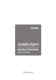 Notice ASTELL KERN SP3000 Système hifi