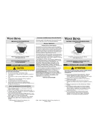 WestBend PC10691 - Four à micro-ondes