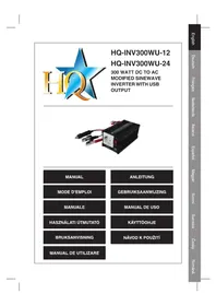 Notice HQ INV300WU24F Inverter elettrico