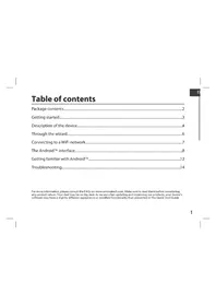 Notice Arnova 97 G4 Tablette