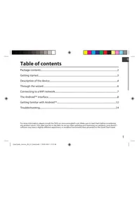 Notice Arnova 90 G3 Tablette