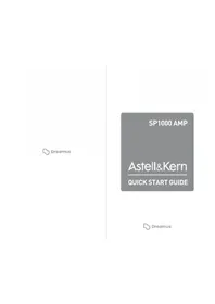 Notice ASTELL KERN SP1000 AMP Lecteur mp3