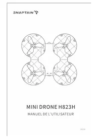 Notice Snaptain H823H Drone