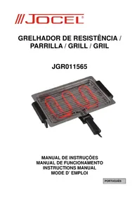 Notice Jocel JGR011565 Plaque de grill