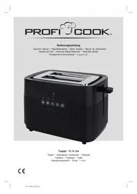 Notice PROFICOOK PCTA 1244 Grille pain