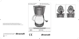 BRANDT CFP-1015 - Coffee maker