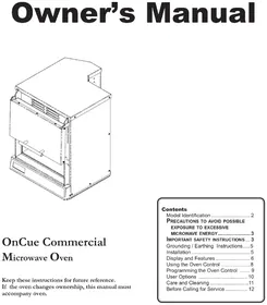 Notice ACP AOC24 Four à micro-ondes