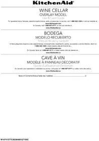 Notice KITCHENAID KUWR214KPA Nevera de bebidas