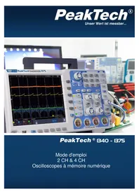 Notice PeakTech 1362 Multimètre