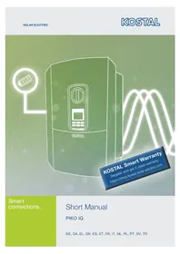 Notice Kostal IQ 3.0 Chargeur de piles