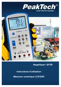 Notice PeakTech 2170 Multimètre